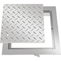 Galvanized Steel Manhole Cover 14.5x14.5