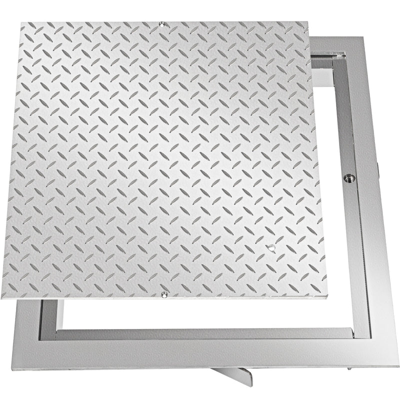 Recessed Manhole Cover 60x60cm Galvanized Steel Drain Access Frame