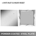 Recessed Manhole Cover 60x60cm Galvanized Steel Drain Access Frame
