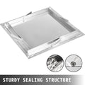 Recessed Manhole Cover 60x60cm Galvanized Steel Drain Access Frame