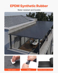 EPDM Rubber Roofing Roll 4.57x6m 45mil Pond Roof Underlayment