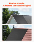 EPDM Rubber Roofing Roll 4.57x6m 45mil Pond Roof Underlayment