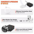 Airbrush Kit Dual Action Compressor Art Nail Makeup Model
