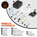 Airbrush Kit Dual Action Compressor Art Nail Makeup Model