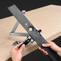 Lawn Mower Blade Sharpener Balancer 15-45° Angle Grinder Tool 4 Pins
