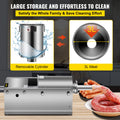 Manual Sausage Stuffer 3L Horizontal Machine Dual-Speed 304 Stainless