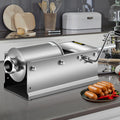 Manual Sausage Stuffer 3L Horizontal Machine Dual-Speed 304 Stainless