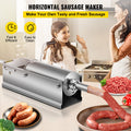 Sausage Stuffer 5L 11LBS Horizontal Dual Speed Meat Stuffer 5 Tubes