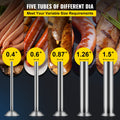 Sausage Stuffer 5L 11LBS Horizontal Dual Speed Meat Stuffer 5 Tubes