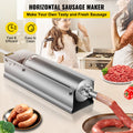 Sausage Stuffer 7L 15LBS Dual Speed Stainless Steel 5 Tubes