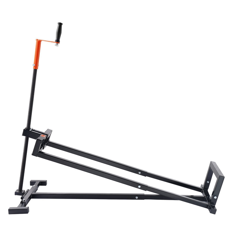 Ride On Lawn Mower Lift Jack 880lb Telescopic Foldable Black