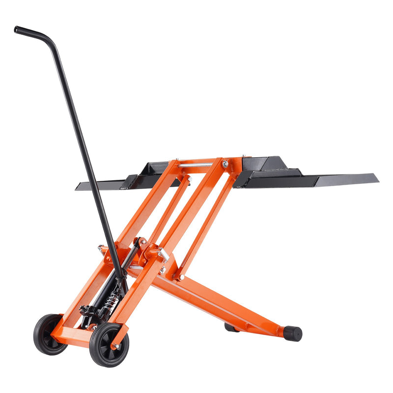 Lawn Mower Lift Hydraulic Jack 500kg Carbon Steel Adjustable