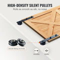 8FT Double Sliding Barn Door Hardware Track Kit Hanger