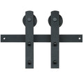 8FT Sliding Barn Door Hardware Kit Single Track Closet Hanger