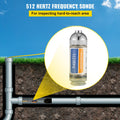 Sonde Locator 512Hz Rigid Drain Pipe Detector 25ft Depth 8.5 1/4-20