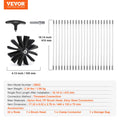 Dryer Vent Cleaner Kit 22pc Duct Cleaning Brush Lint Remover 9.1m
