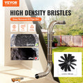 Dryer Vent Cleaner Kit 37 Pieces Lint Brush Flexible Duct Tools
