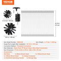 Dryer Vent Cleaner Kit 29pc 12.2m Lint Trap Brush Flexible Duct
