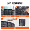 Compost Bin 1000L Outdoor Expandable Fast Fertile Soil