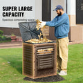 Garden Compost Bin 300L BPA Free Large Outdoor Composter Bottom Door