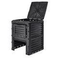 Garden Compost Bin 300L BPA Free Large Outdoor Composter Bottom Door