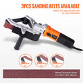 1300W Pipe Belt Sander 6 Speed 1100-3200rpm + 3 Sanding Belts