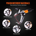 1300W Pipe Belt Sander 6 Speed 1100-3200rpm + 3 Sanding Belts