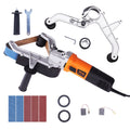 1300W Pipe Belt Sander 6 Speed 1100-3200rpm Grinding Machine 50 Belts