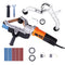 1300W Pipe Belt Sander 6 Speed 1100-3200rpm Grinding Machine 50 Belts