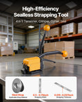 Banding Strapping Kit Heavy Duty A3 Steel Sealer Tool Manual Metal