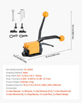 Banding Strapping Kit Heavy Duty A3 Steel Sealer Tool Manual Metal