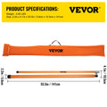 VEVOR Height Measuring Stick 20ft Truck Load Easy to Read Sturdy