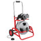 Drain Cleaner Machine 22m Sewer Snake Auger 6 Cutters 50-150mm