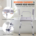 Tub Transfer Bench 500lbs Shower Seat Elderly Disabled Armrest Padded