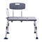 Tub Transfer Bench for Bathtub, Adjustable Shower Seats for Adults, Lightweight Shower Bench for Elderly and Disabled, Non-Slip Bath Seats with Armrest and Reversible Backrest, 400lbs Capacity