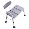 Tub Transfer Bench Shower Seat 400lbs Capacity Armrest Elderly