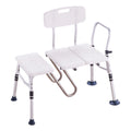 Tub Transfer Bench Shower Seat Adjustable Height 400LBS Senior