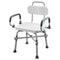 Swivel Shower Chair Arms Back 227kg Heavy Duty Adjustable Height