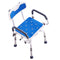 Swivel Shower Chair 360° Rotating Seat 400LBS Adjustable Arms
