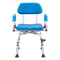 Swivel Shower Chair 360 Degree, Adjustable Shower Seat with Pivoting Arms & Padded Bath Seat for Inside Shower or Tub, Non-Slip Rotating Bathtub Chair for Elderly Disabled, 300LBS Capacity