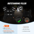 Weighted Vest 16lbs Adjustable Reflective Stripe Training Fitness