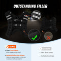 Weighted Vest 20lbs Adjustable Reflective Running Training Fitness