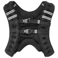 Weighted Vest 20lbs Adjustable Reflective Running Training Fitness