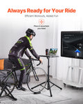 Stationary Cycling Desk Bike Trainer with Triangle Support