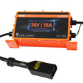 18 AMP Golf Cart Battery Charger EZGO D-Style IP67 ETL