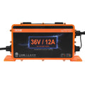 EZGO 12 Amp Smart Battery Charger IP67 Golf Cart D-Style ETL
