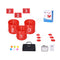 Portable Golf Game 3 Hole Bucket Set Kids Adults Outdoor