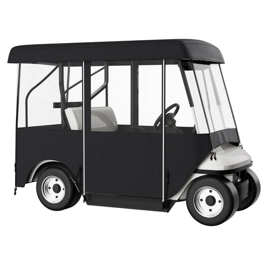 Golf Cart Enclosure 2+2 Passenger Polyester Sunproof Dustproof