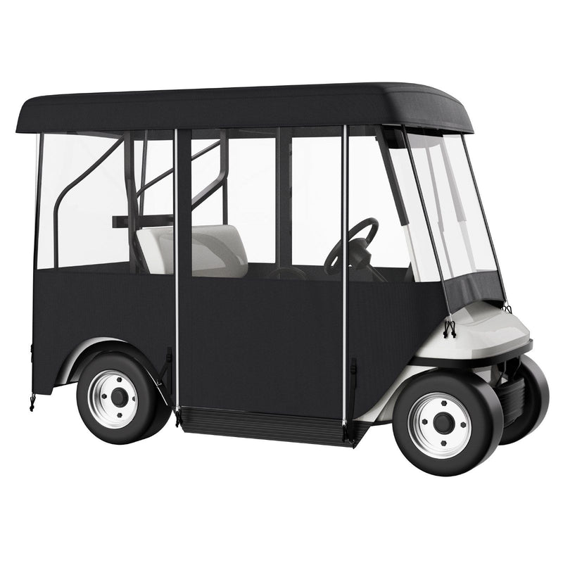 Golf Cart Enclosure 2+2 Passenger Polyester Sunproof Dustproof