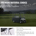 Golf Cart Enclosure 2+2 Passenger Polyester Sunproof Dustproof